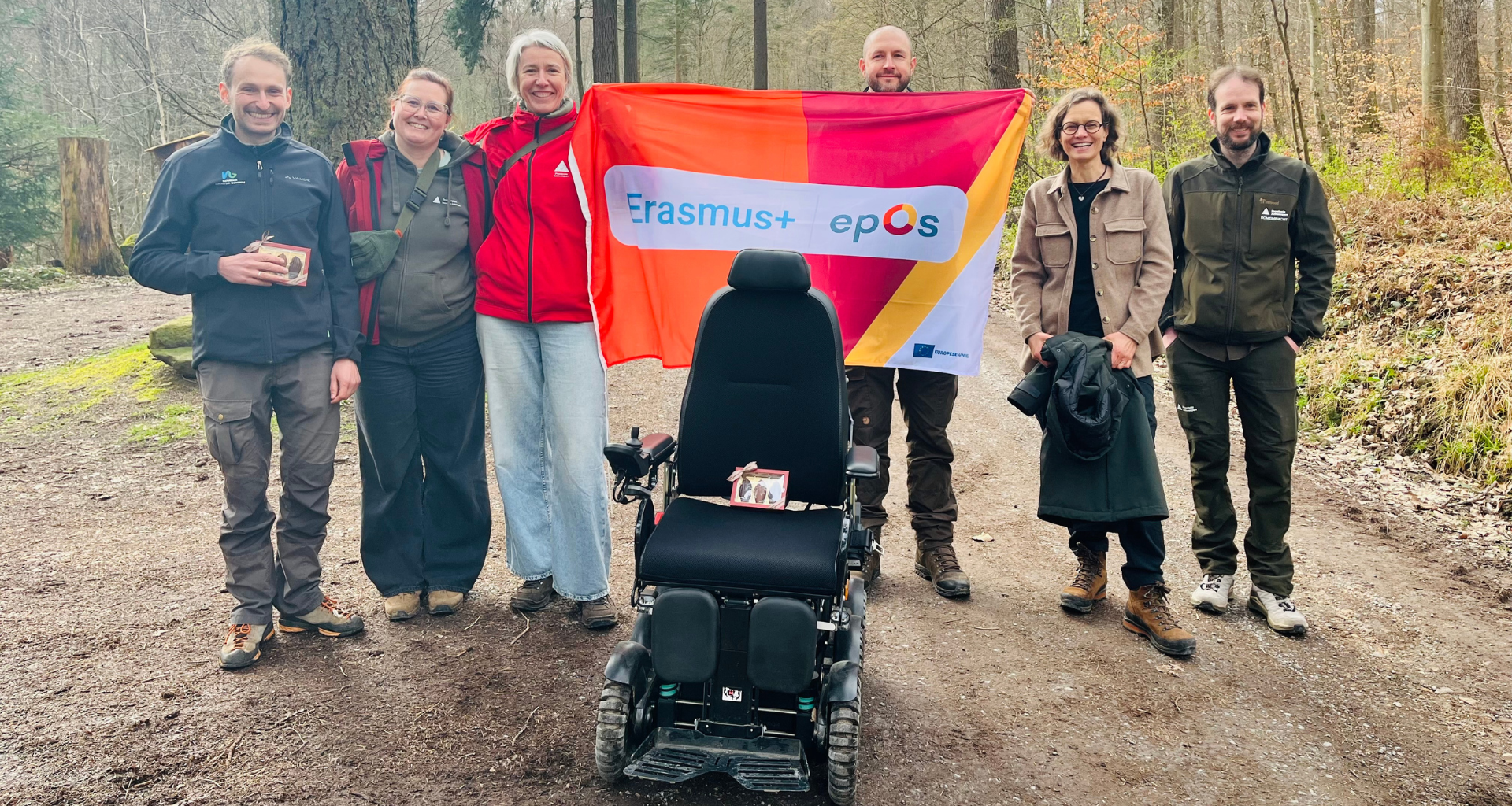 Die Teilnehmenden des Erasmus+-Austausch