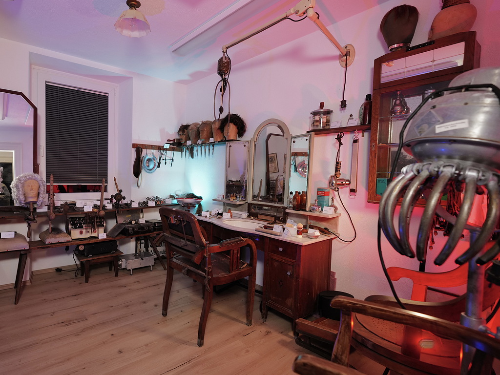 Barbierstube im Museum Wagenschwend
