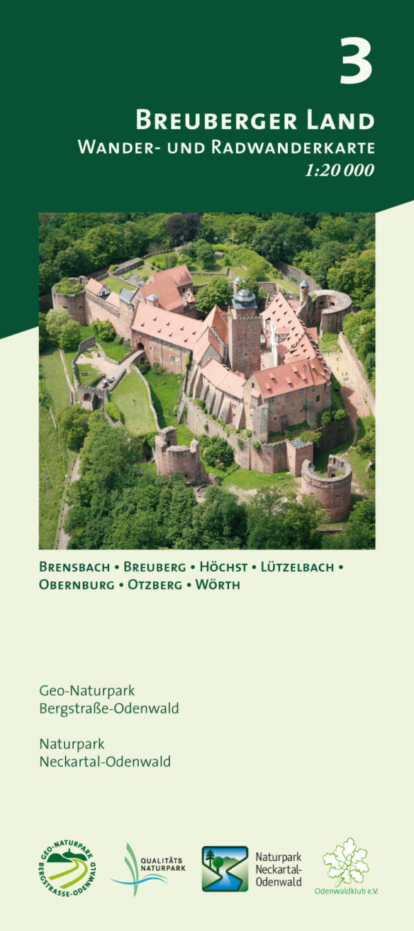 Wanderkarte Nr. 3 - Breuberger Land